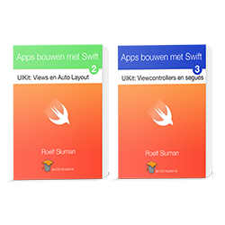 Twee eBooks: apps bouwen met swift deel 2 en 3