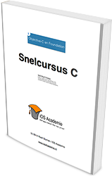 Omslag van de Snelcursus C